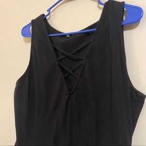 Charlotte Russe Black Bodysuit womens 2x